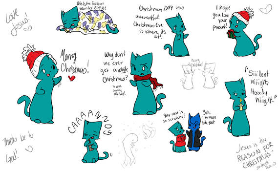 Christmas Doodles 2013