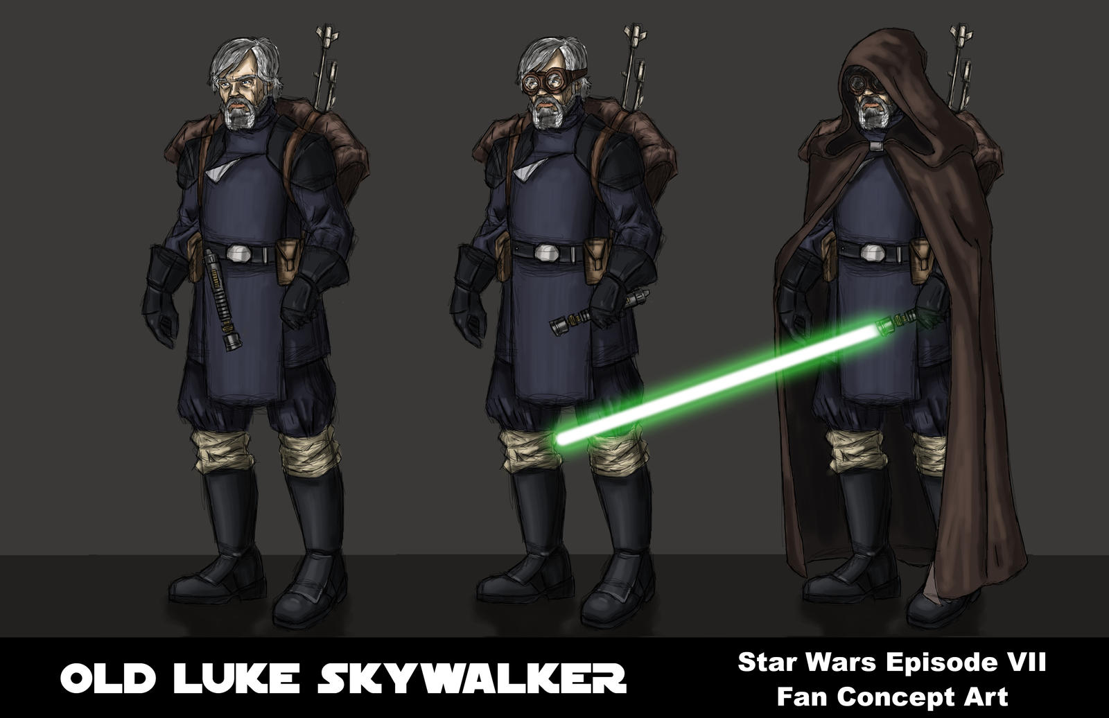 Luke Skywalker Episode VII Fan Art