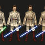 Obi-Wan Kenobi Evolution Model Sheet