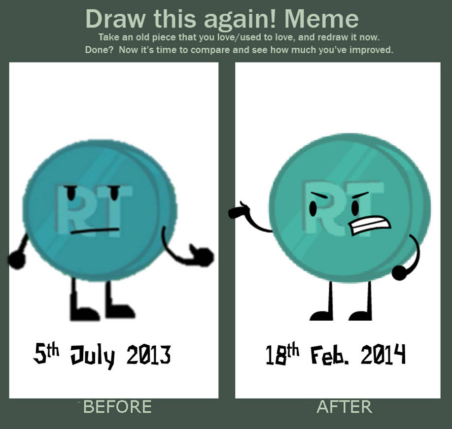 Revenge Token Draw This Again Meme - Revenge Token! by BFDIBOYERSFTW on DeviantArt