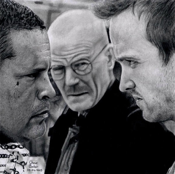 Breaking Bad drawing by Chrisbakerart on DeviantArt