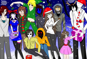 Creepypasta Xmas! and Happy New Year!!