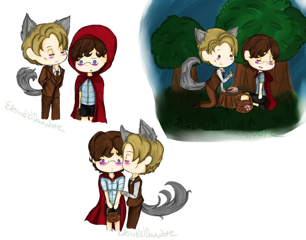 Little Red Riding Will x Wolf!Hannibal