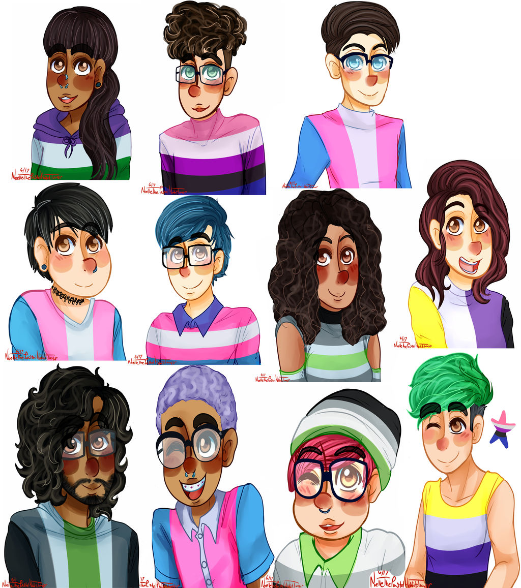 Deviantart Background Pride Flags pride flags by ThePastelHobbit on DeviantArt