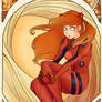 Asuka Langley art nouveau