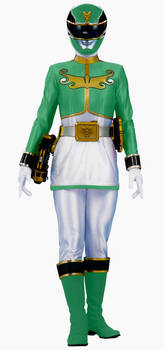 Gosei Green/Megaforce Green Female Ver.