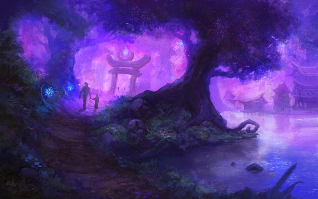 Purple-tinted memories by Eepox