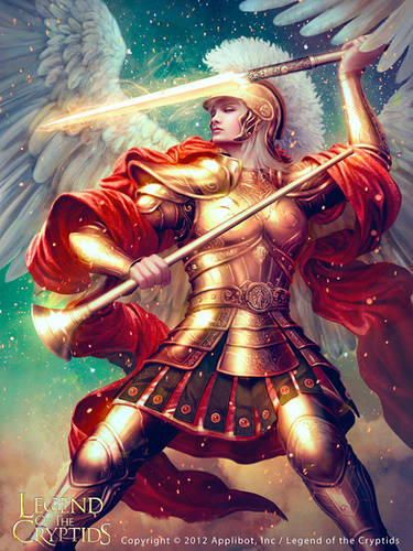 archangel gabriel .. God is my strength by enkrat on DeviantArt