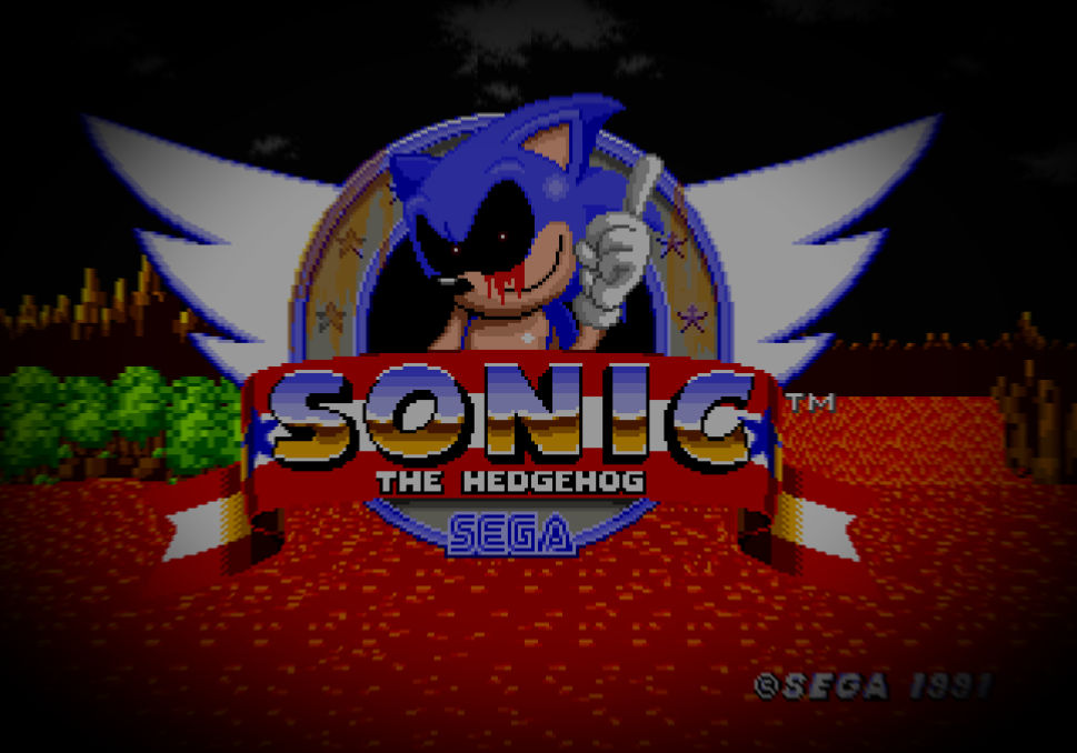 Sonic.EXE real screen (mouckup) by yoshivigking on DeviantArt