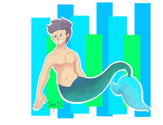 Monster Madness Collab: Merman