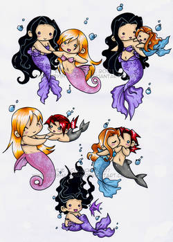 little mermaids