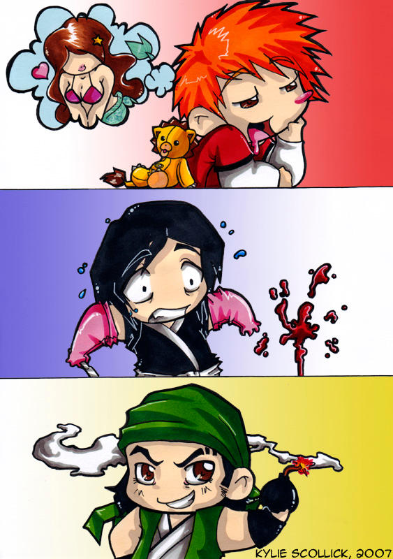Bleach Trio by KeyshaKitty on DeviantArt