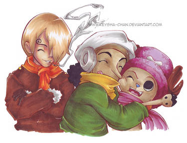 Sanji-Usopp-Chopper