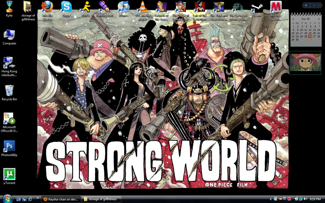 Strong World Wall Paper