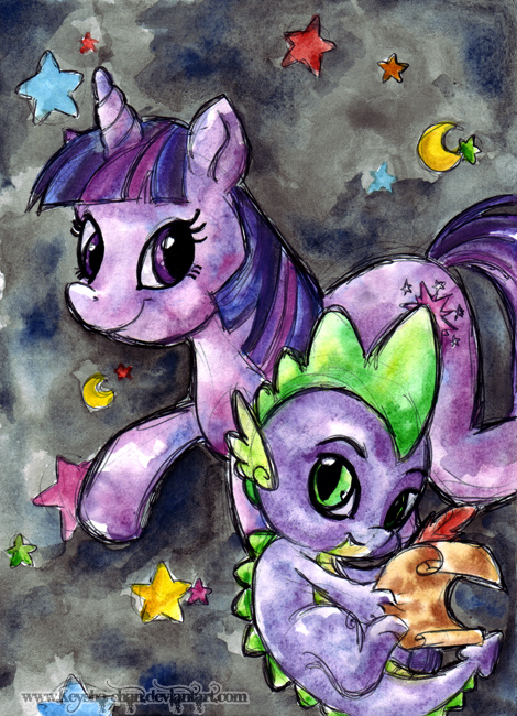 MLP: Fim - Twilight and Spike