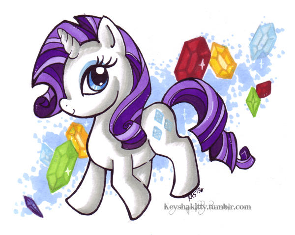 MLP:FiM - Rarity by KeyshaKitty on DeviantArt