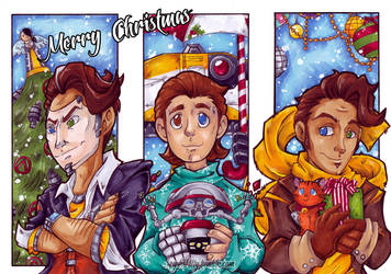 BL - Christmas Postcards