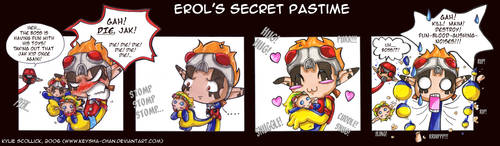 Erol's Secret Pastime - comic