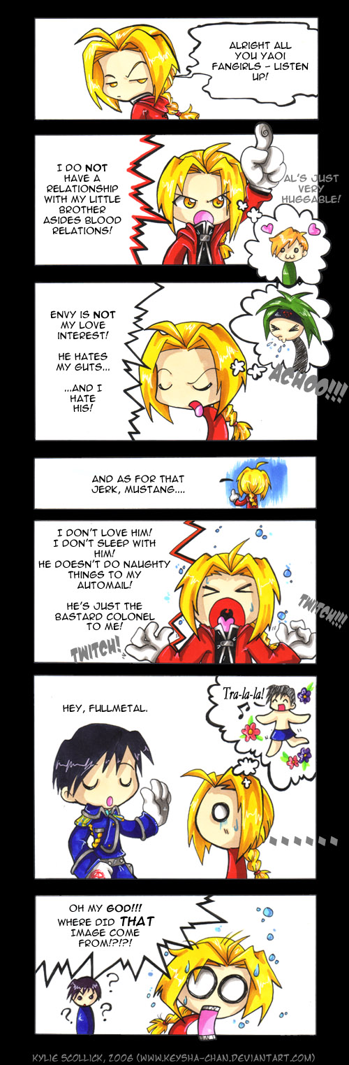 Bad Mental Images - FMA Comic