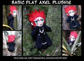 Basic 'flat' Axel Plushie