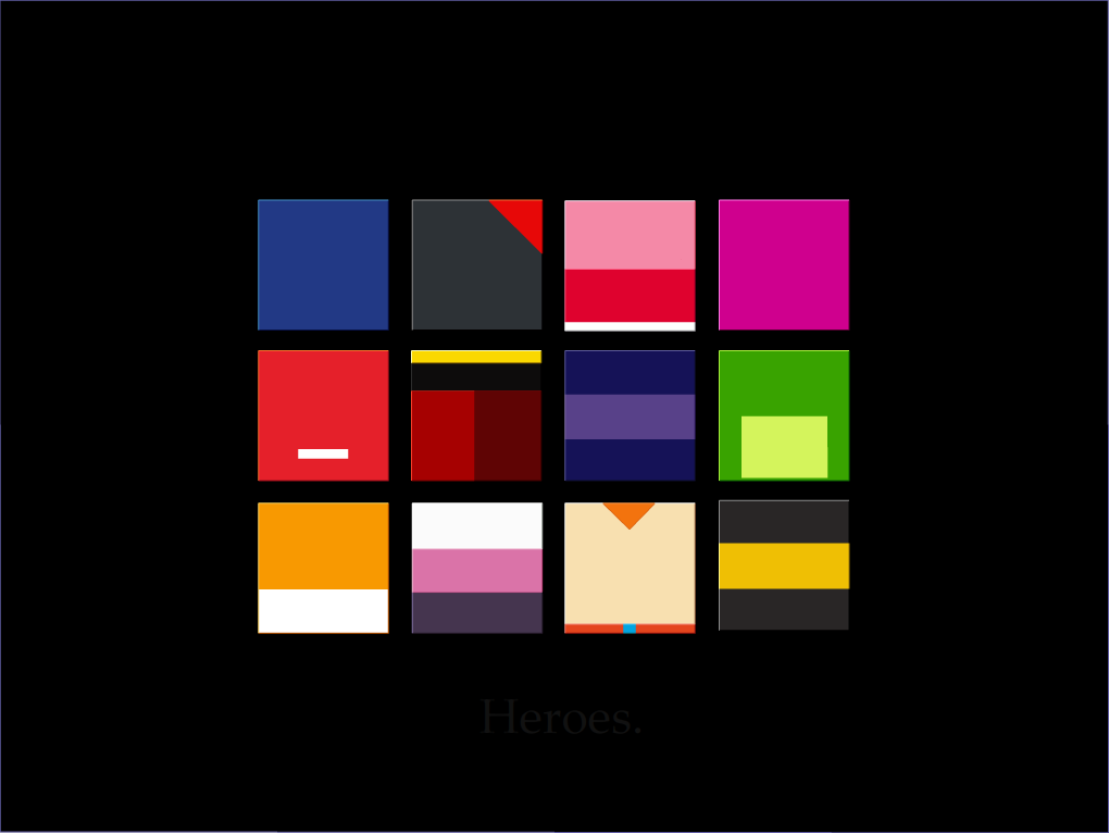 heroes.minimalism