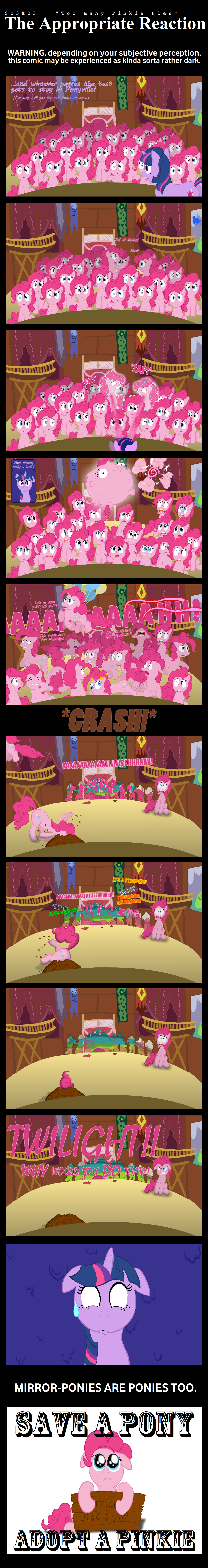 Too many Pinkie Pies - The Appropriate Reaction