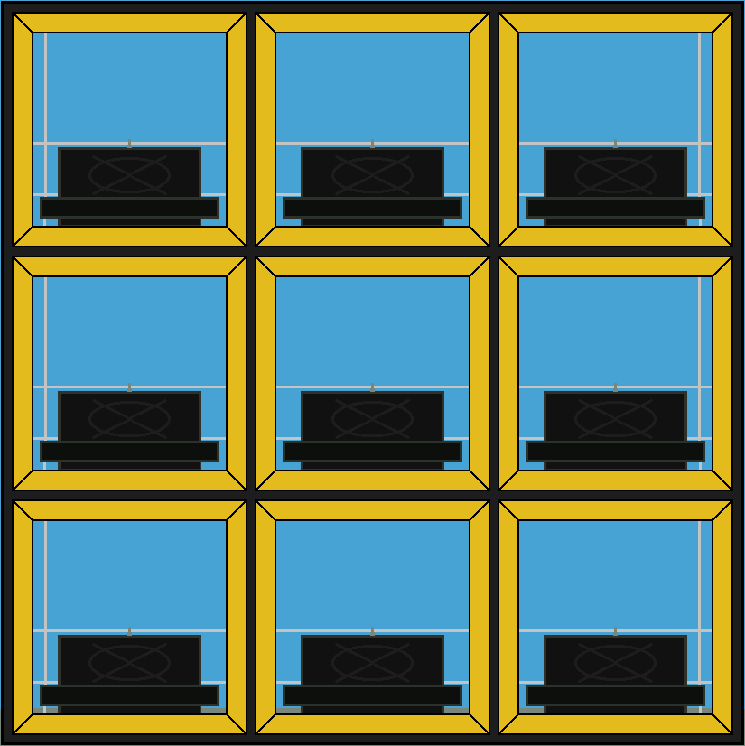Hollywood Squares original grid (1966-1980) by FromEquestria2LA on ...