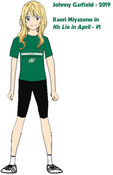 Kaori Miyazono, Saskatchewan Roughrider fan in....