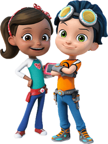 Rusty Rivets and Ruby Ramirez (PNG) by Agustinsepulvedave on DeviantArt