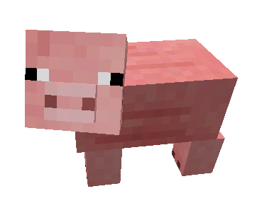 wallpapers Minecraft Pig Side Profile minecraft pig by agustinsepulvedave