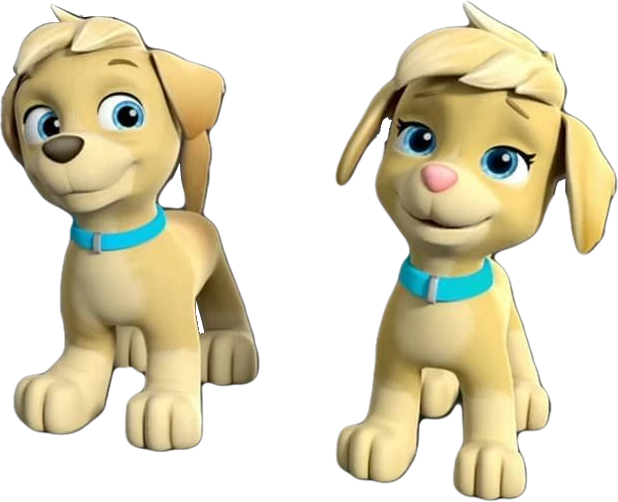PAW Patrol - Tuck and Ella by Agustinsepulvedave on DeviantArt