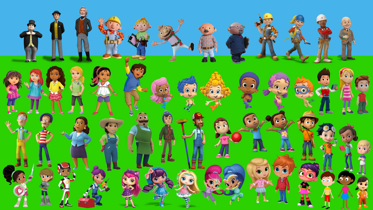 All of my best favorite children's animated humans by ...