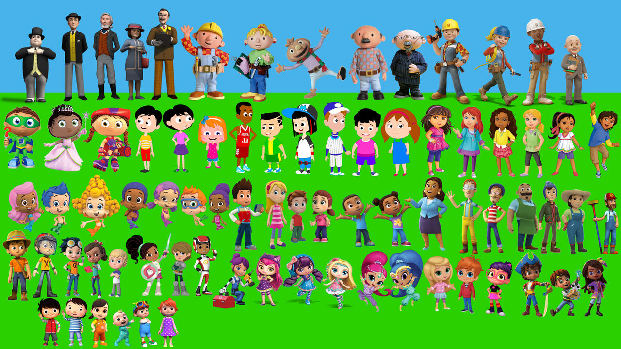 Characters Humans All of my best cartoon human characters by Agustinsepulvedave on DeviantArt