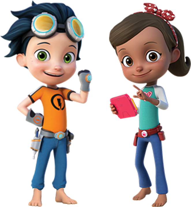 Rusty and Ruby without their shoes by Agustinsepulvedave on DeviantArt