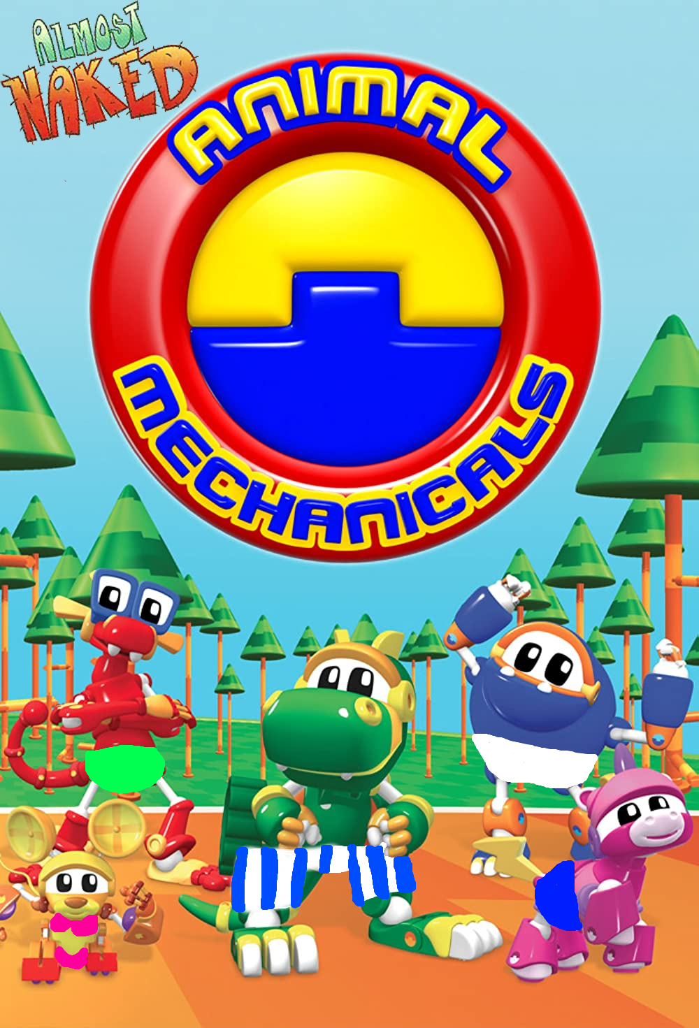 Almost Naked Animal Mechanicals by Agustinsepulvedave on DeviantArt