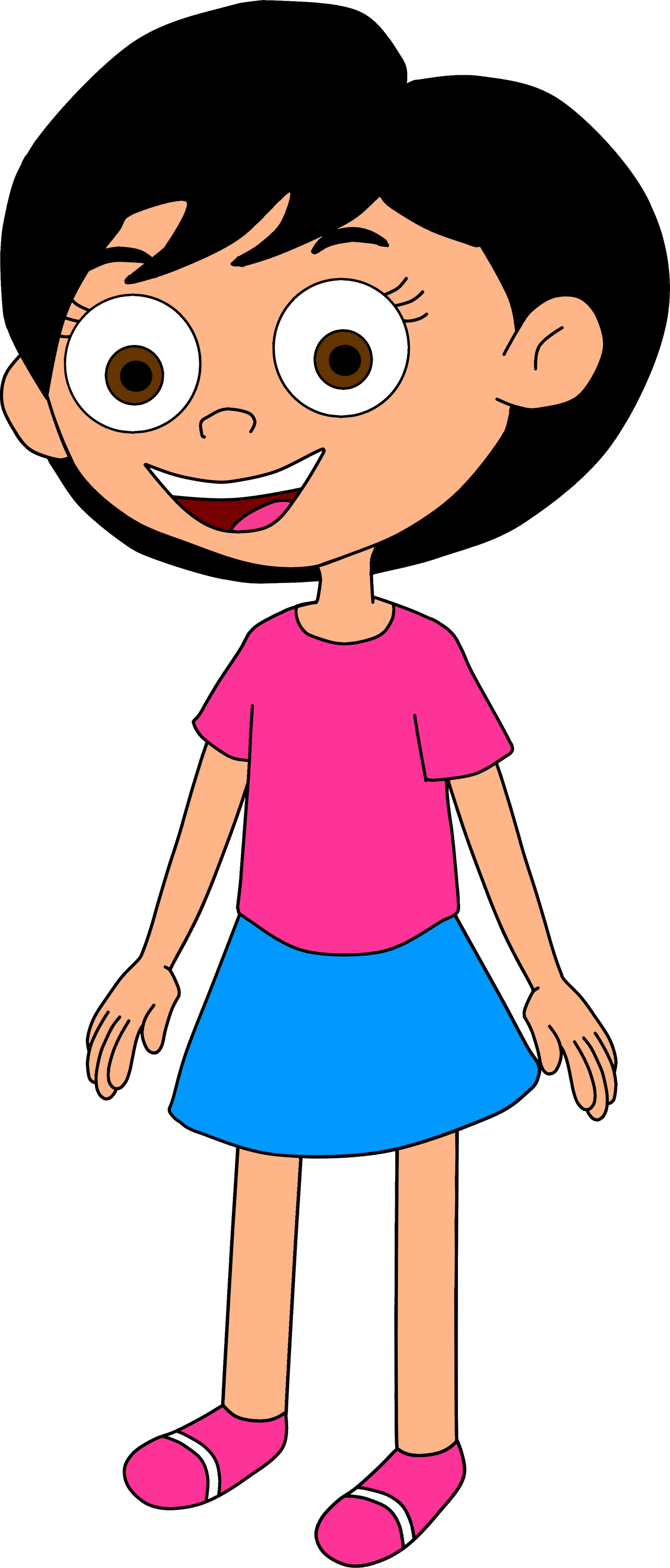 Kids TV girl by Agustinsepulvedave on DeviantArt