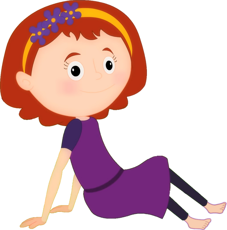 Oh My Genius girl barefoot lying down vector by Agustinsepulvedave on ...