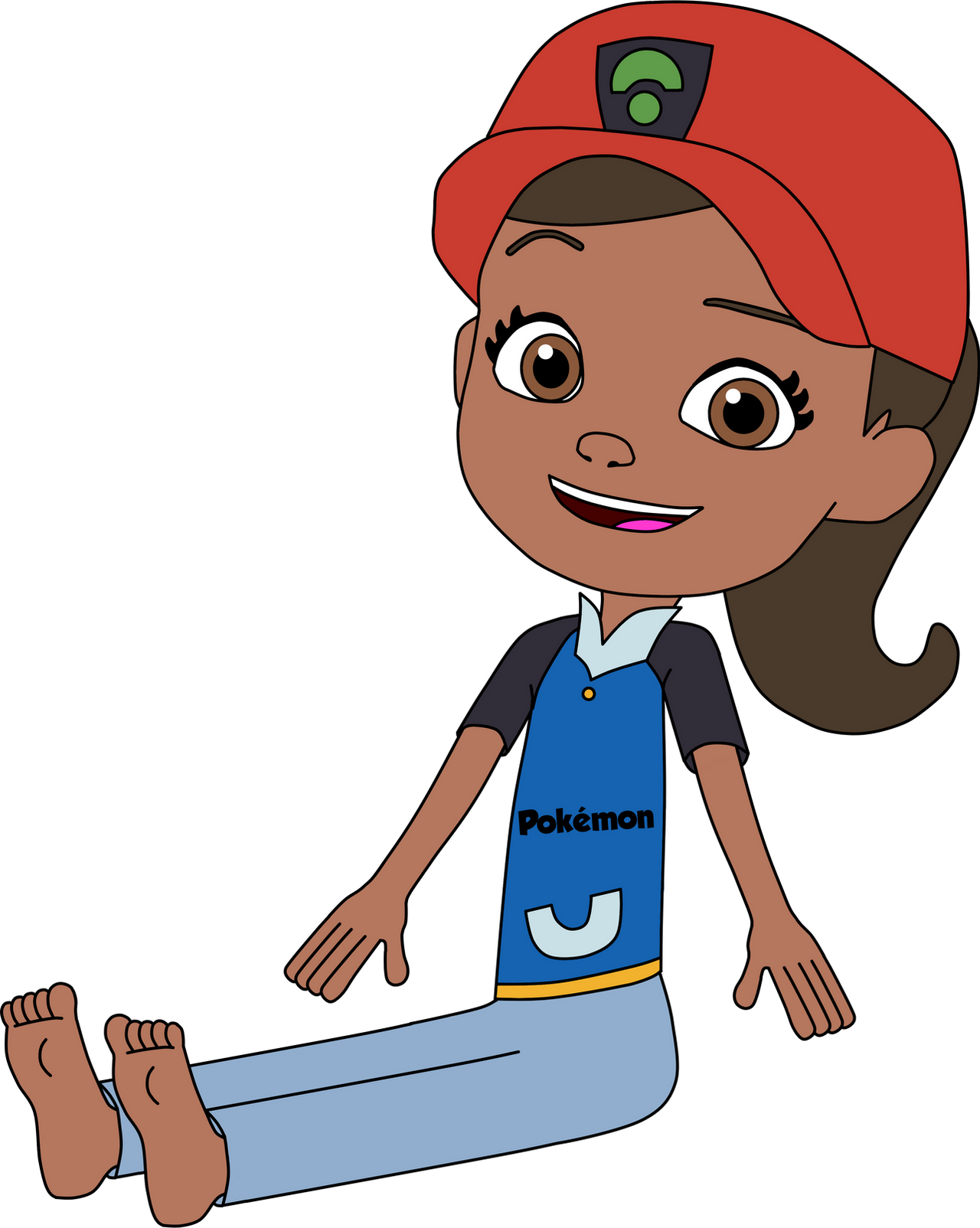 Ruby Ramirez sitting barefoot in Ash's cosplay by Agustinsepulvedave on ...