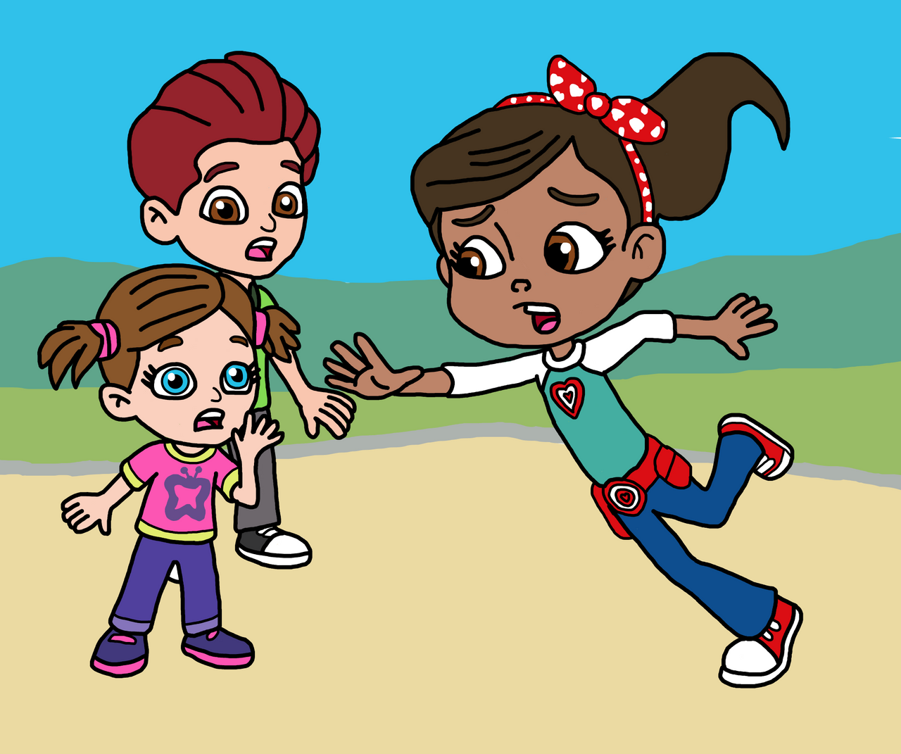 Ruby almost falling down by Agustinsepulvedave on DeviantArt