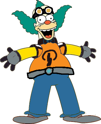 Krusty the Clown as Rusty Rivets by Agustinsepulvedave on DeviantArt