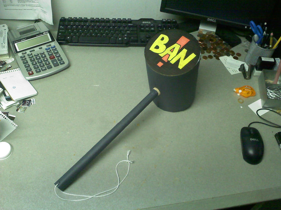 Ban Hammer by Tenebrosa