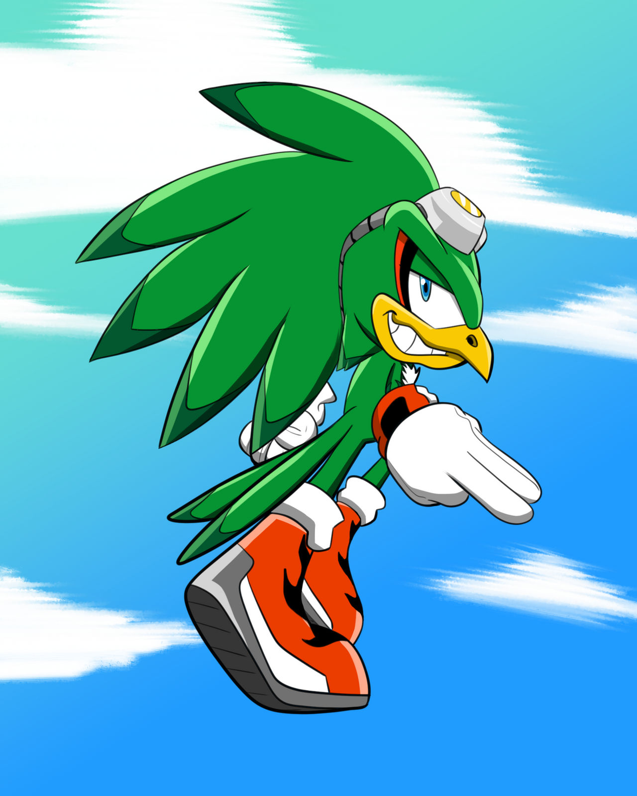 Jet The Hawk Rizz Jet The Hawk by RemissXI on DeviantArt