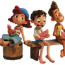 DIsney Pixar Luca PNG Characters Watermelon