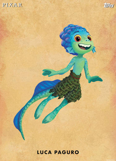 Alberto Scorfano Luca Pixar art by Mabelka0712 on DeviantArt