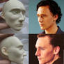 Handmade BJD-head Loki / Tom Hiddlestone