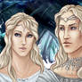 Galadriel and Finrod Felagund (with Nauglamir)