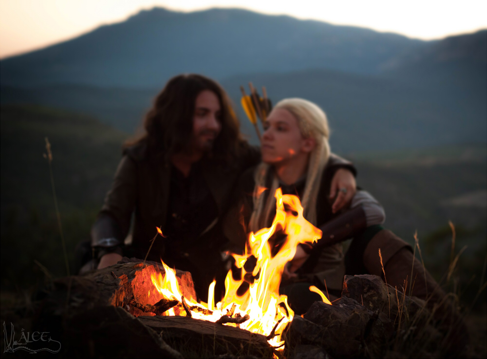 The Fire [Aragorn x Legolas cosplay]