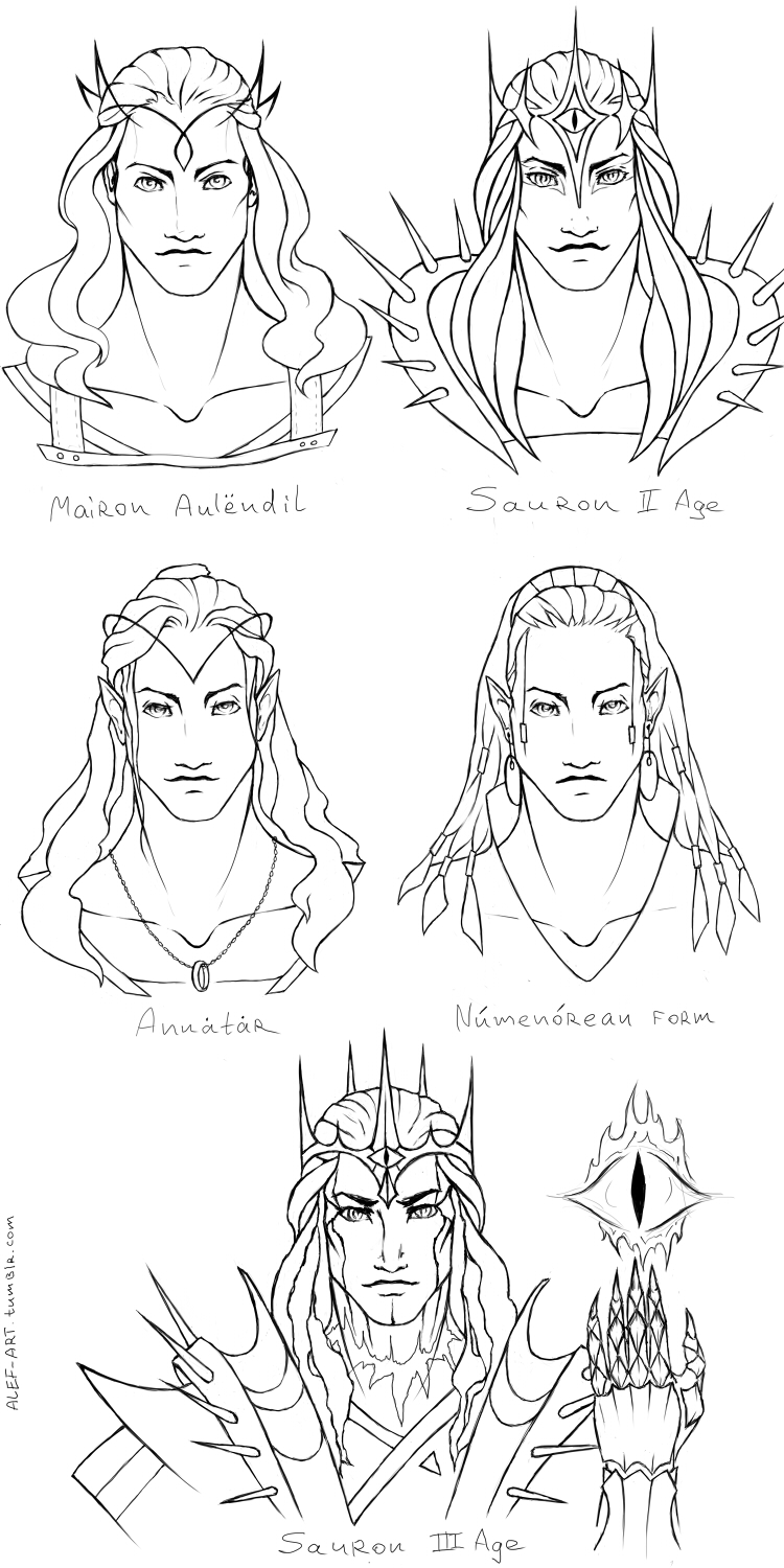 Sauron through the Ages