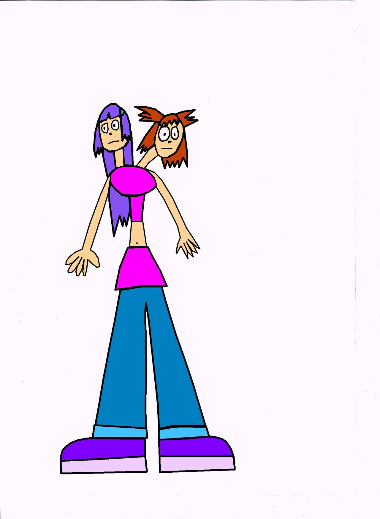 Two Head Girlfriend by ichaelbarnes on DeviantArt