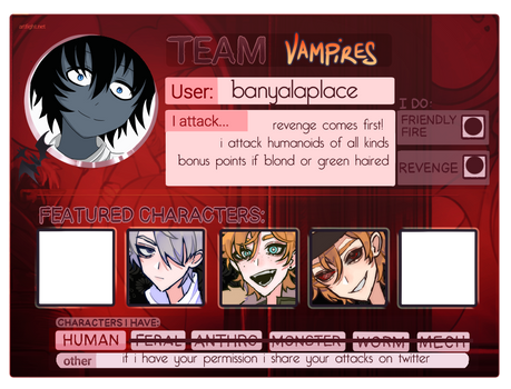 Art Fight 2023 | Team Vampires